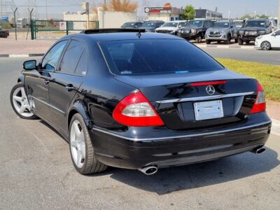 2008 Mercedes-Benz E-Class E 350 6 Cylinder Engine Black