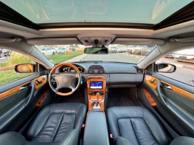 2002 Mercedes-Benz CL 500 5.0 liters V8 Engine Petrol RWD Black