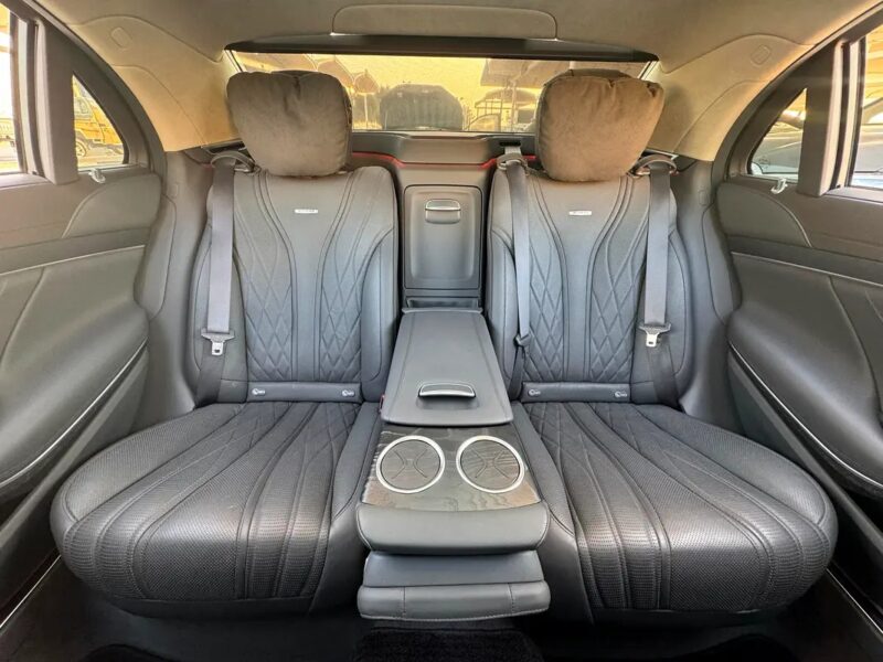 2018 Mercedes-Benz S-Class S 63 AMG Excellent Condition Grey Black