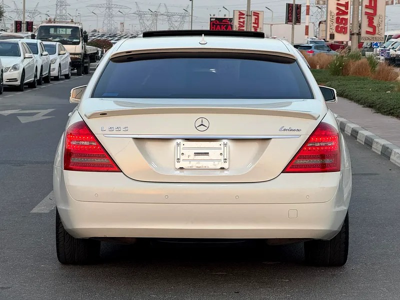 2008 Mercedes-Benz S-Class S 550 Excellent Condition White Brown