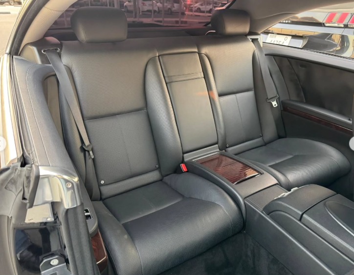 Mercedes Benz CL550 4.6-liter twin-turbocharged V8 2012 Black