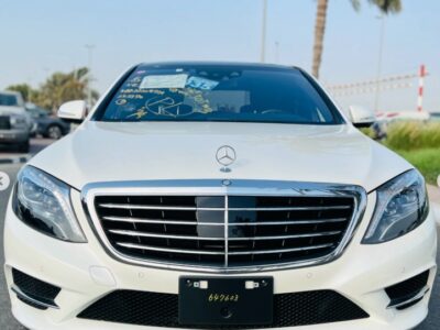 2016 HYBRID MERCEDES BENZ S 400 h 3.5-liter V6 Petrol Engine White