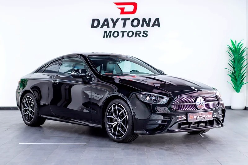 2023 Mercedes-Benz E-Class E 200 Night Package Black Red