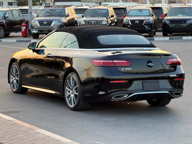 2021 Mercedes-Benz E-Class E450 Convertible Excellent Condition Black