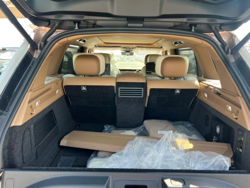 2025 Land Rover Range Rover RANGE ROVER SV Black Tan AWD