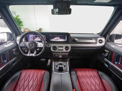 2022 Mercedes-Benz G-Class G 63 AMG DOUBLE NIGHT PACKAGE White Red