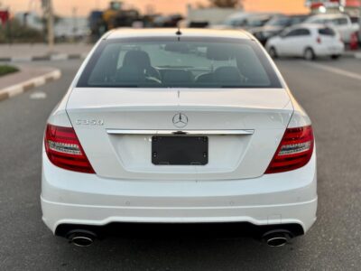 2014 Mercedes-Benz C300 V6 engine 3.5-liter White Grey