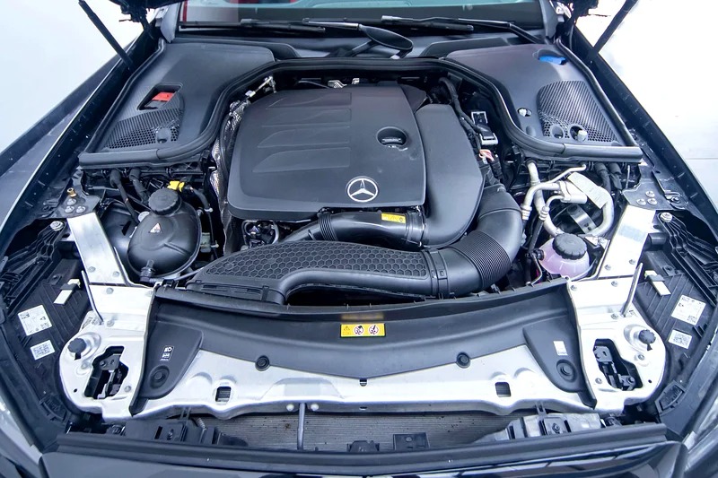 2023 Mercedes-Benz E-Class E 200 Night Package Black Red