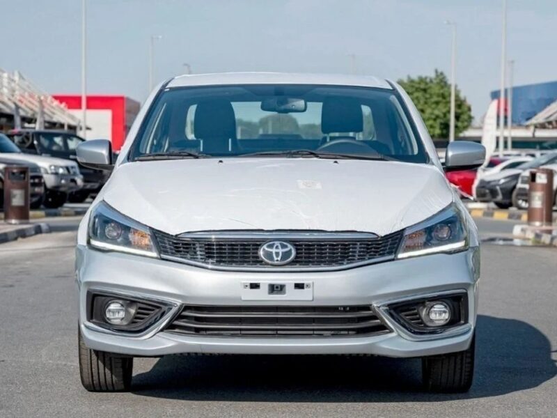 Toyota Belta 1.5L Engine Petrol Automatic MY2023 Silver Black