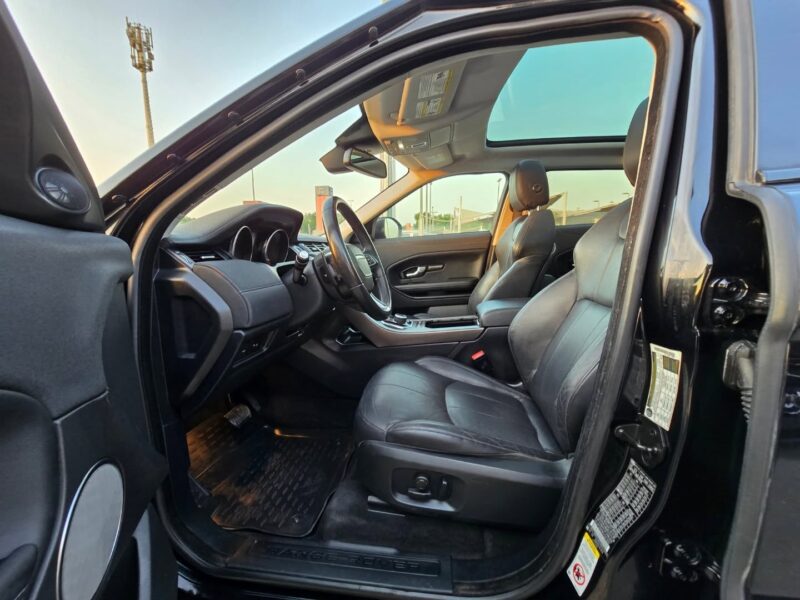 2019 Land Rover Range Rover Evoque 2.0-liter Turbocharged 4-Cylinder Black