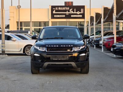 2019 Land Rover Range Rover Evoque 2.0-liter Turbocharged 4-Cylinder Black
