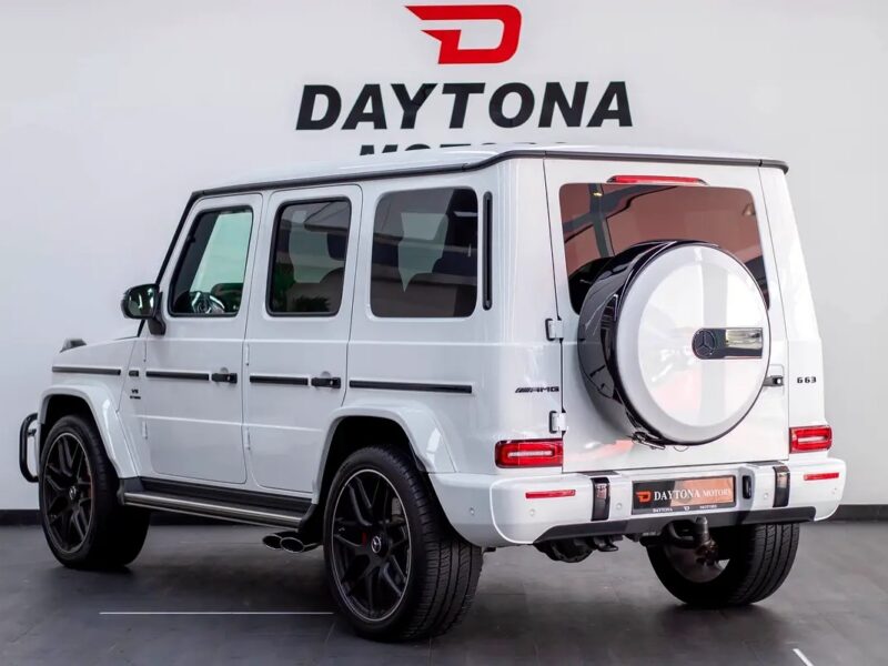 2022 Mercedes-Benz G-Class G 63 AMG DOUBLE NIGHT PACKAGE White Red
