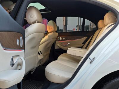 2022 Mercedes-Benz E350 2.0L inline 4 Cylinder Engine White Beige