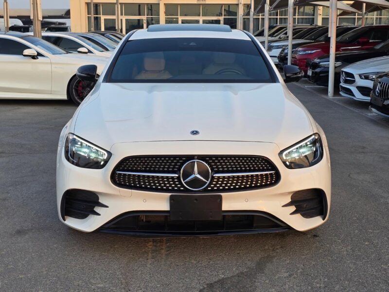 2022 Mercedes-Benz E350 2.0L inline 4 Cylinder Engine White Beige