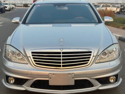 2008 MERCEDES BENZ S 550 Body Kit S63 AMG V8 AUCTION GRADE 4.5/B Silver