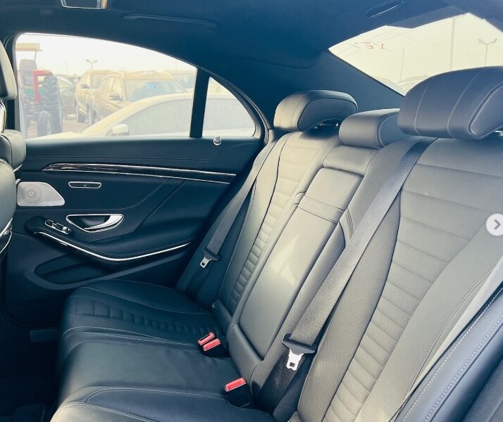 2016 HYBRID MERCEDES BENZ S 400 h 3.5-liter V6 Petrol Engine White