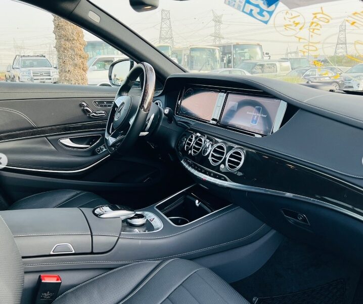 2016 HYBRID MERCEDES BENZ S 400 h 3.5-liter V6 Petrol Engine White