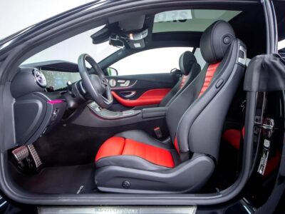 2023 Mercedes-Benz E-Class E 200 Night Package Black Red