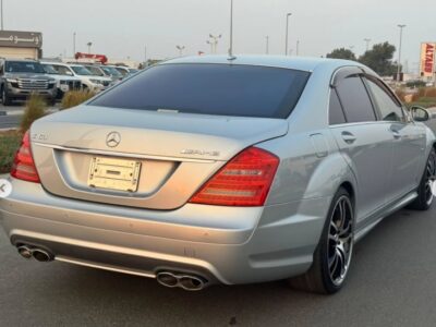 2008 MERCEDES BENZ S 550 Body Kit S63 AMG V8 AUCTION GRADE 4.5/B Silver