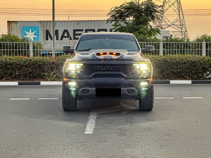 Dodge Ram Van 2023 Dodge Ram TRX 6.2 L Engine GCC Specs Black