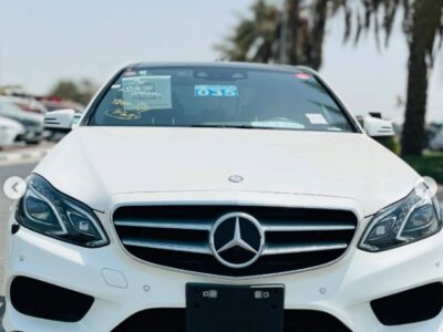 2015 MERCEDES BENZ E300 2.1L turbocharged 4-cylinder engine White Black