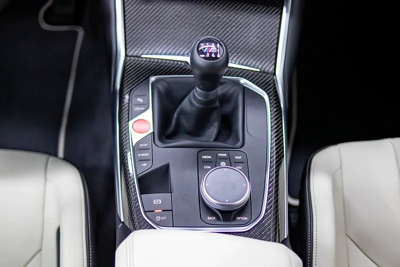 2022 BMW M4 Competition Manual transmission Orange White