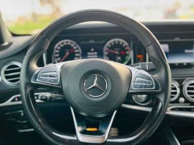 2016 HYBRID MERCEDES BENZ S 400 h 3.5-liter V6 Petrol Engine White