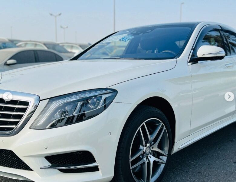 2016 HYBRID MERCEDES BENZ S 400 h 3.5-liter V6 Petrol Engine White
