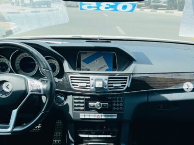 2015 MERCEDES BENZ E300 2.1L turbocharged 4-cylinder engine White Black