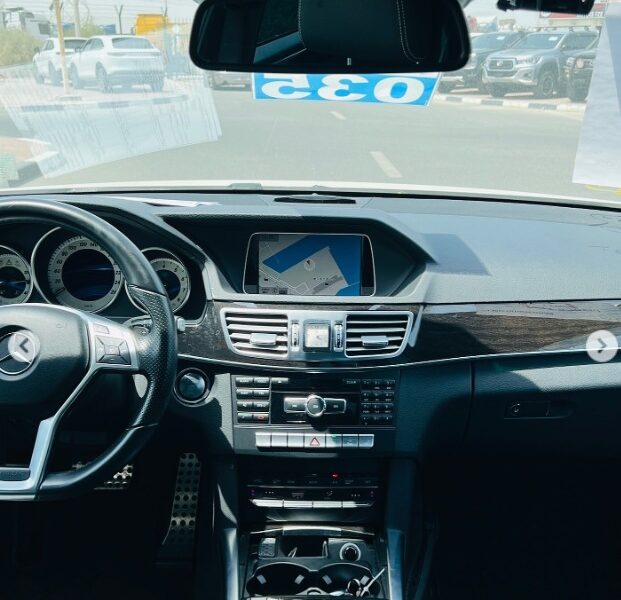 2015 MERCEDES BENZ E300 2.1L turbocharged 4-cylinder engine White Black