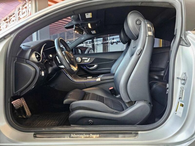 2019 Mercedes-Benz C 300 ECO TURBO V4 COUPE Silver Black