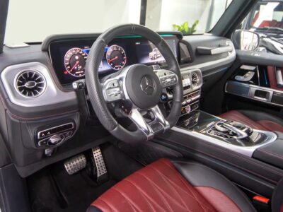 2022 Mercedes-Benz G-Class G 63 AMG DOUBLE NIGHT PACKAGE White Red