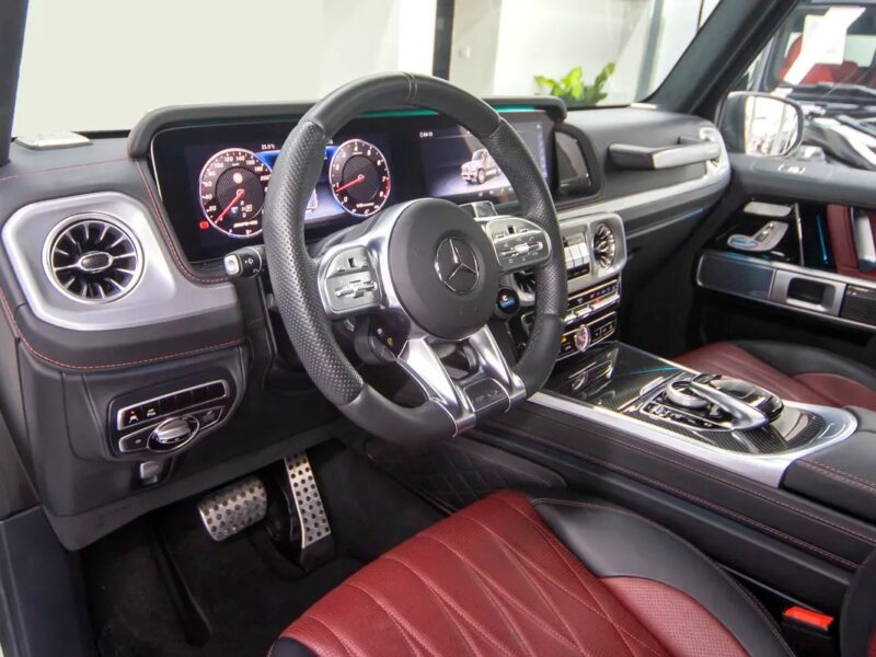 2022 Mercedes-Benz G-Class G 63 AMG DOUBLE NIGHT PACKAGE White Red