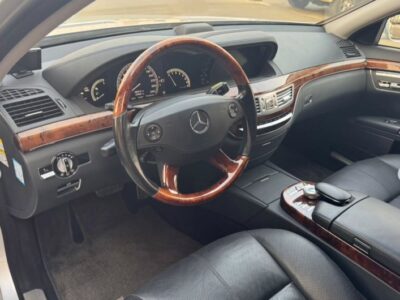 2008 MERCEDES BENZ S 550 Body Kit S63 AMG V8 AUCTION GRADE 4.5/B Silver