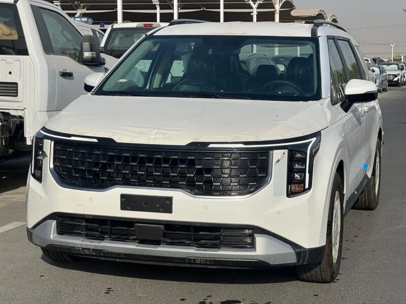 Kia Carnival 2025 KIA CARNIVAL 3.5L AT 8 Seater White Grey