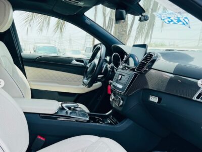 2016 MERCEDES BENZ GLE 43 3.0L Twin-Turbocharged V6 Engine Black Beige