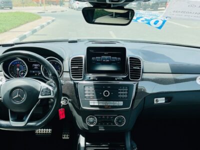 2016 MERCEDES BENZ GLE 43 3.0L Twin-Turbocharged V6 Engine Black Beige