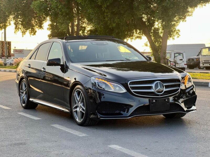 MERCEDES-BENZ E 300 6-cylinder engine BLACK 2015 RWD