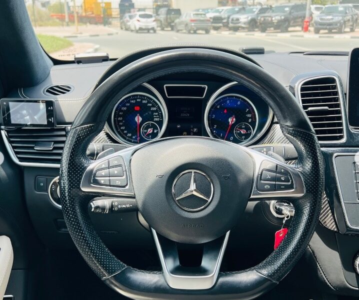 2016 MERCEDES BENZ GLE 43 3.0L Twin-Turbocharged V6 Engine Black Beige