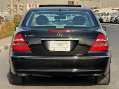 Mercedes Benz E320 3.2-liter V6 Petrol Engine 2004 Black Beige