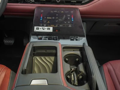 2025 Infiniti QX80 Autograph 3.5 litre V6 Engine Petrol White Burgundy