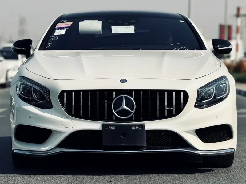 2015 Mercedes-Benz S-Class S 550 4Matic Coupe DEIGNO EDITION 1 White Red