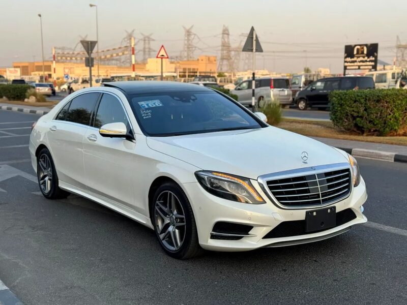 2015 Mercedes-Benz S-Class S 550 White Clean Title Excellent Condition