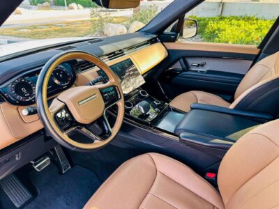 Land Rover Range Rover Sport Dynamic SE P400 3.0L 2023 V6 White Tan