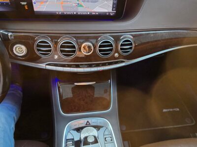 2018 Mercedes-Benz S450 3.0-liter twin-turbocharged V6 engine Black