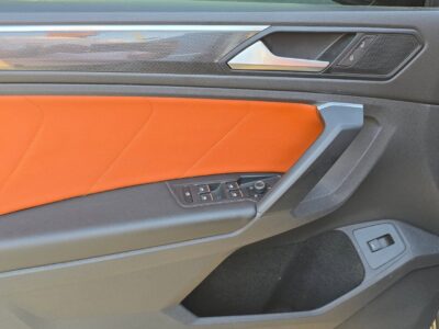 Volkswagen Tiguan 2.0L 4-cylinder turbocharged TSI engine 2020 Grey Orange