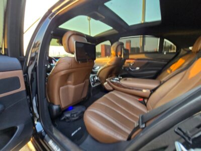 2018 Mercedes-Benz S450 3.0-liter twin-turbocharged V6 engine Black