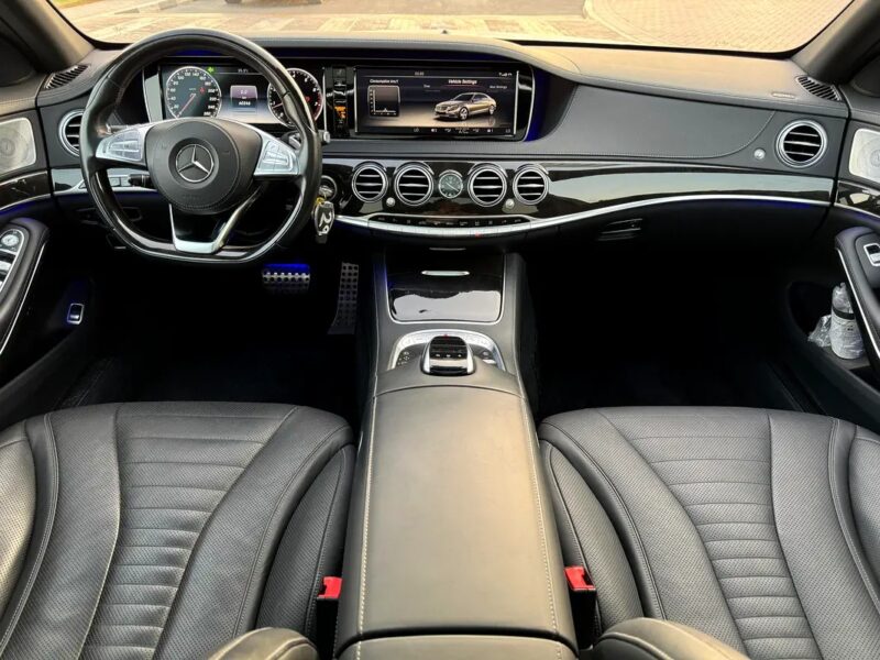 2015 Mercedes-Benz S-Class S 550 White Clean Title Excellent Condition