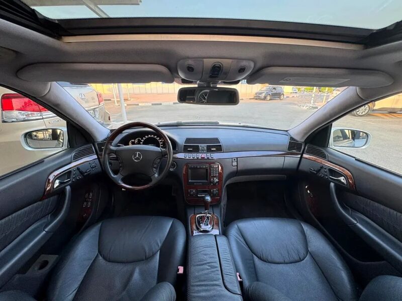 2002 Mercedes-Benz S-Class S 320 4.5 Silver Auction Grade Clean Title