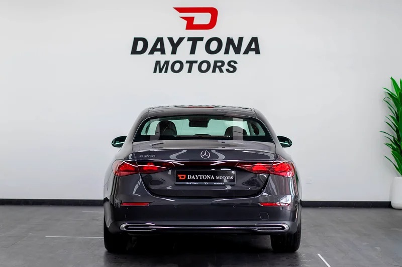 2024 Mercedes-Benz E-Class E 200 4 Cylinder Engine Black Tan